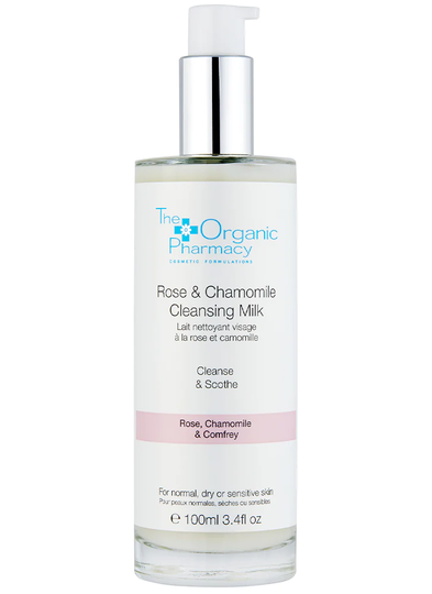 The Organic Pharmacy Rose & Chamomile Cleansing Milk 100ml