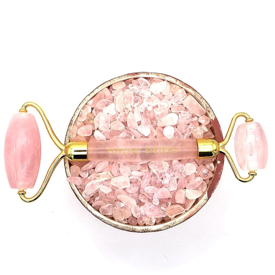 Psychic Sisters Rose Quartz Facial Roller