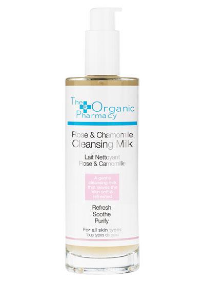The Organic Pharmacy Rose & Chamomile Cleansing Milk