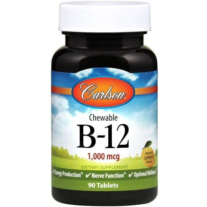Chewable B-12, 1000mcg - 90 tablets