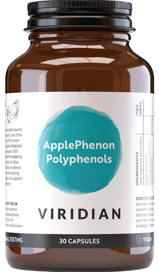 Viridian Applephenon Polyphenols, 30 Capsules