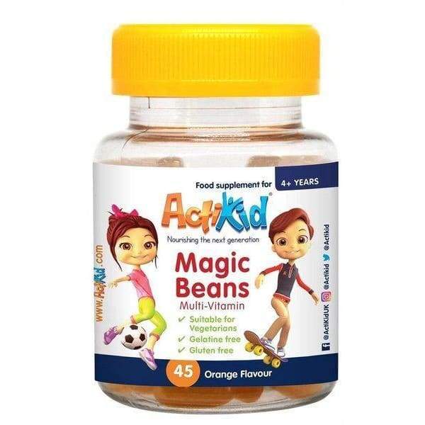 Magic Beans Multi-Vitamin, Orange - 45 gummies
