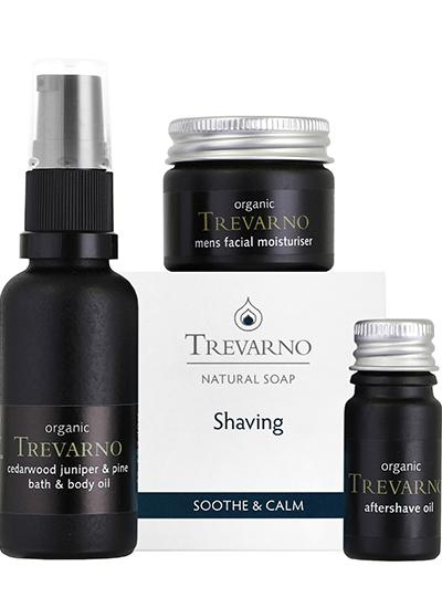 Trevarno Organic Facial Starter Kit for Men