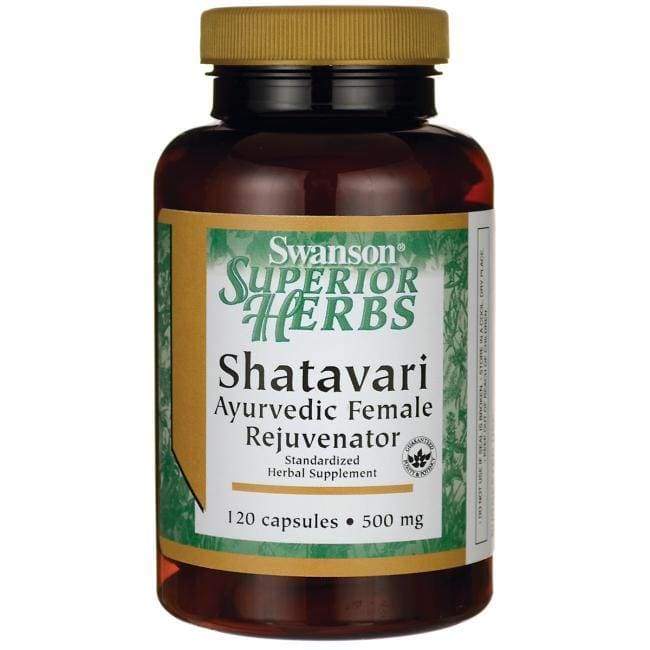 Shatavari Ayurvedic Female Rejuvenator, 500mg - 120 caps