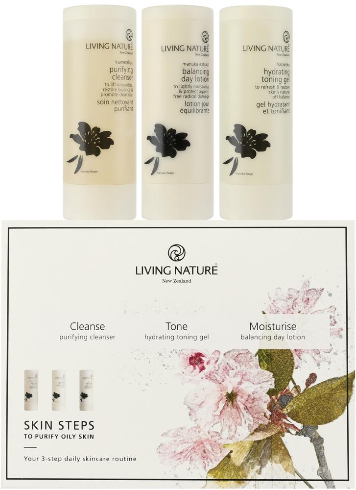 Living Nature Skin Steps To Purify Oily Skin