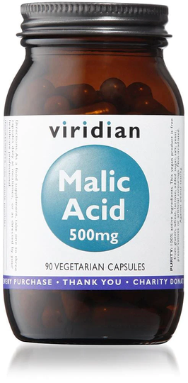 Viridian Malic Acid, 500mg, 90 VCapsules