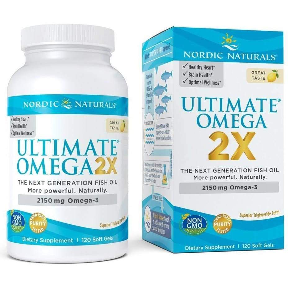 Ultimate Omega 2X, 2150mg Lemon - 120 softgels