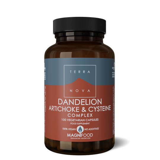Terranova Dandelion, Artichoke & Cysteine Complex ,100 Capsules