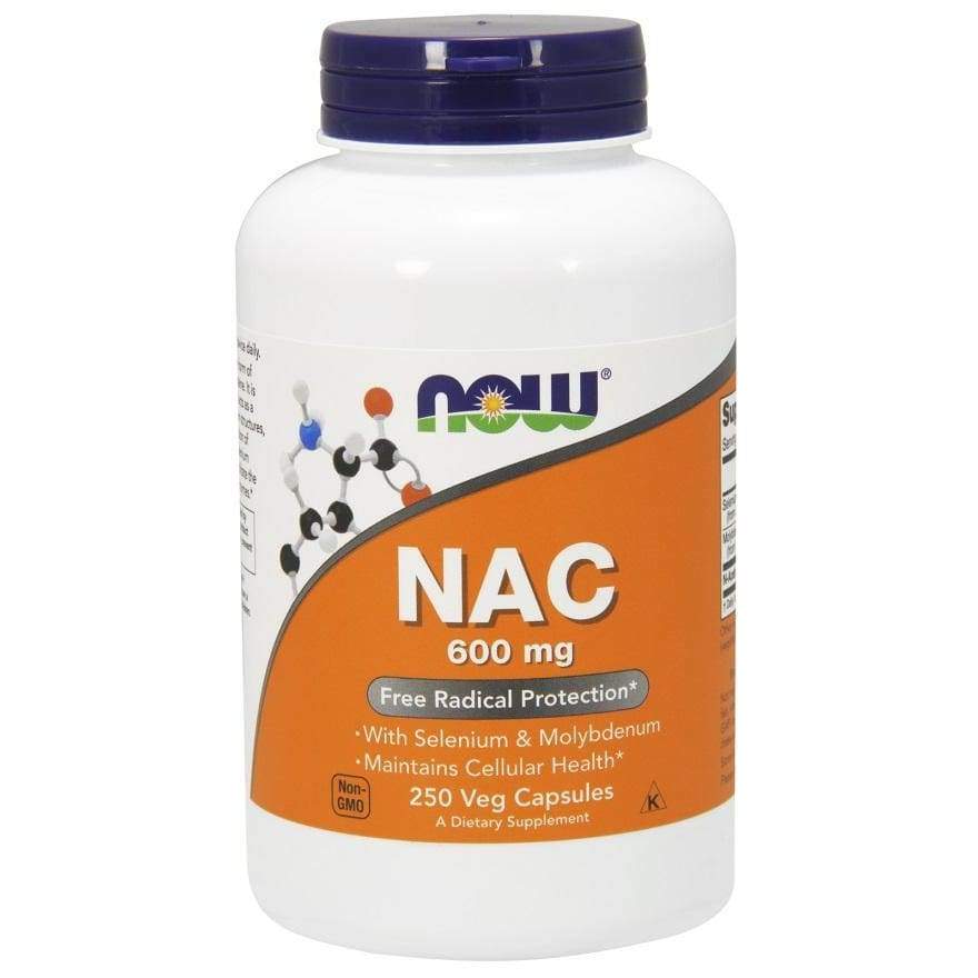 NAC with Selenium & Molybdenum, 600mg - 250 vcaps