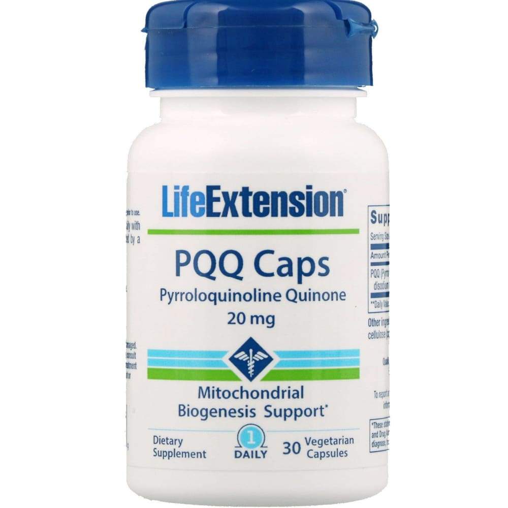 PQQ Caps, 20mg - 30 vcaps