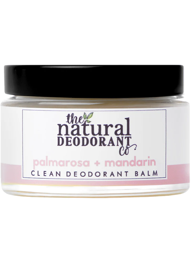 Natural Deodorant Co Clean Deodorant Balm Palmarosa Mandarin 55g