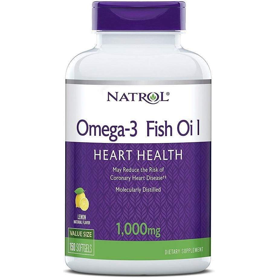 Omega-3 Fish Oil, 1000mg - 150 softgels