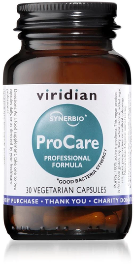 Viridian Synbiotic ProCare, 30 Capsules