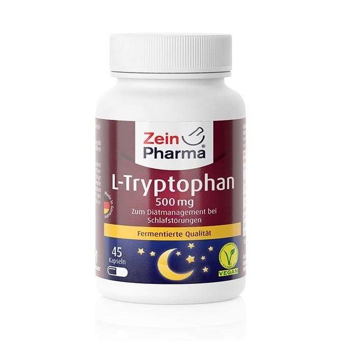 L-Tryptophan, 500mg - 45 caps