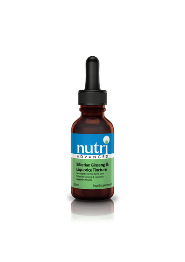 Nutri Advanced Siberian Ginseng and Liquorice Tincture, 30ml