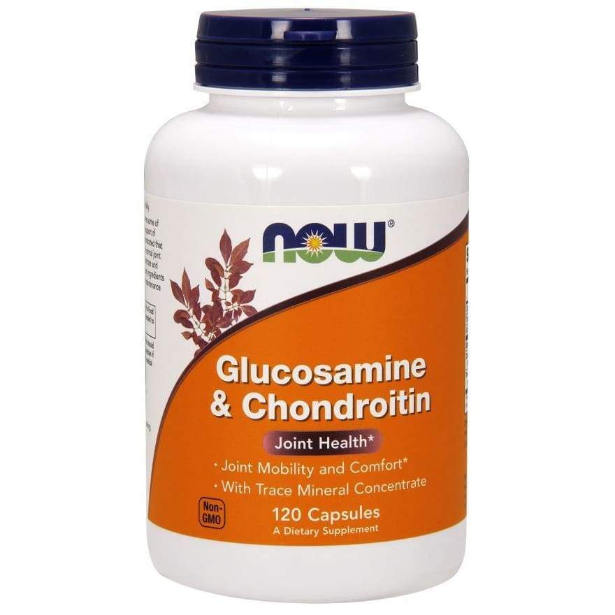 Glucosamine & Chondroitin with Trace Mineral Concentrate - 120 caps