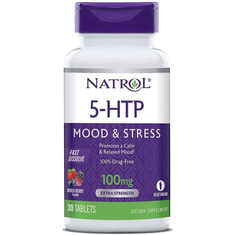 5-HTP Fast Dissolve 100mg - 30 tablets