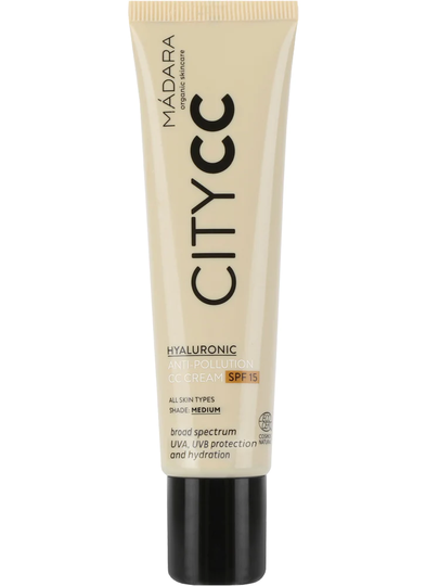 Madara Hyaluronic Anti Pollution CC Cream SPF15 Medium 40ml