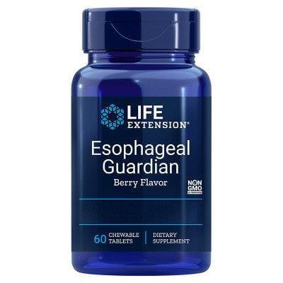 Life Extension Esophageal Guardian- Berry, 60 Chewable Tablets