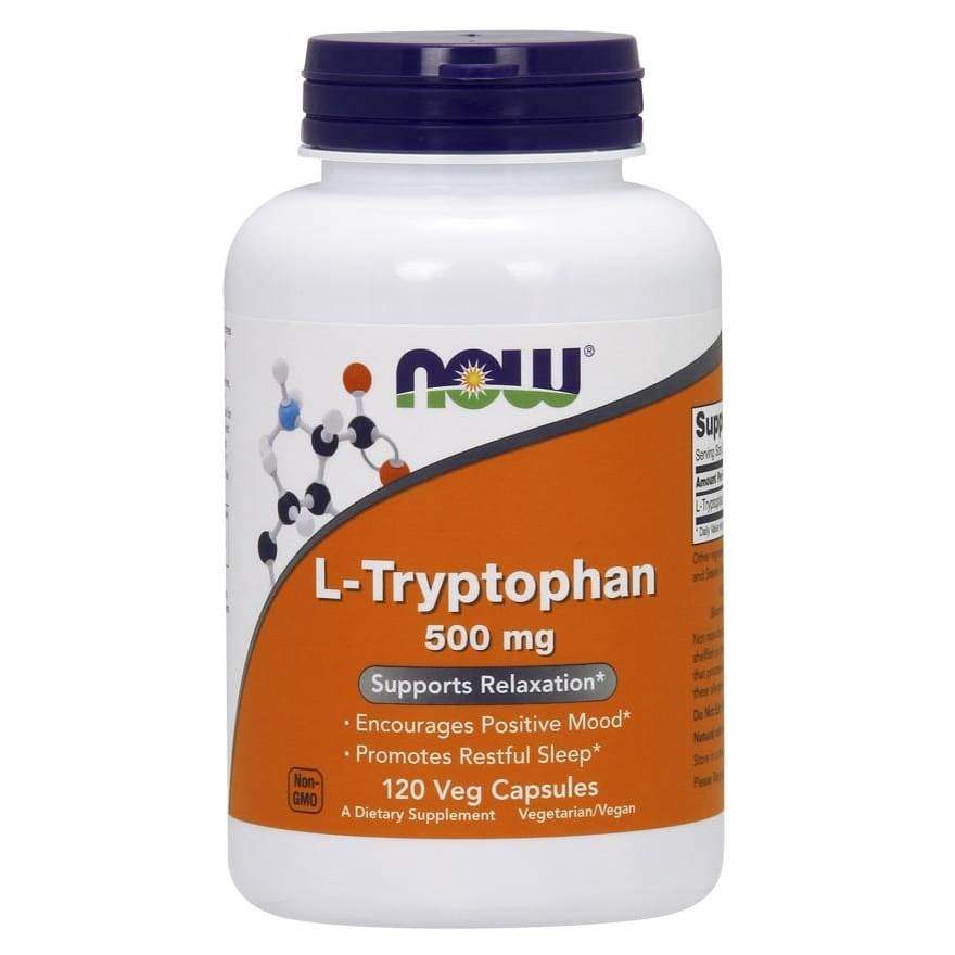 L-Tryptophan, 500mg - 120 vcaps