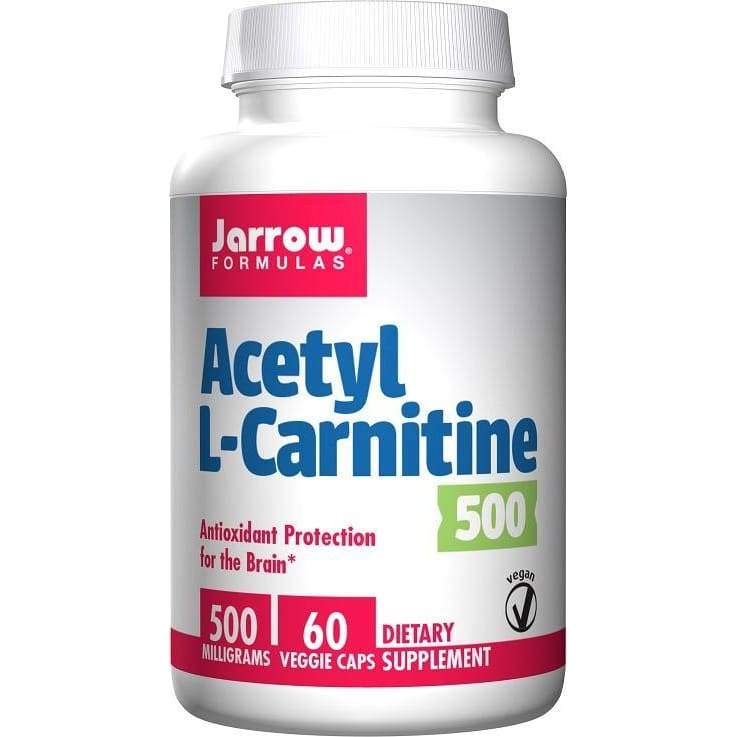 Acetyl L-Carnitine, 500mg - 60 vcaps