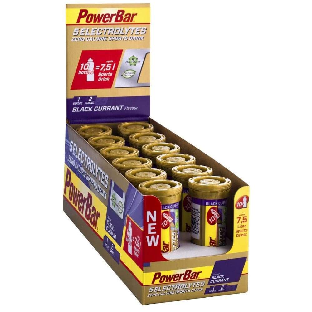 5 Electrolytes, Black Currant - 12 x 10 tabs