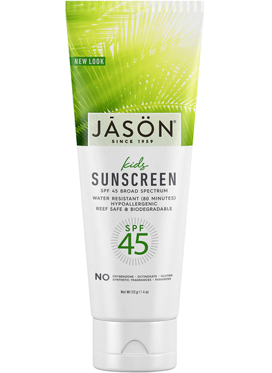 Jason Natural Kids Natural Sunscreen SPF45 113g