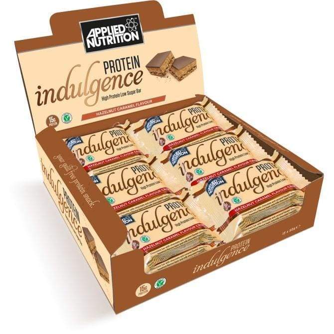 Protein Indulgence Bar, Hazelnut Caramel - 12 x 50g