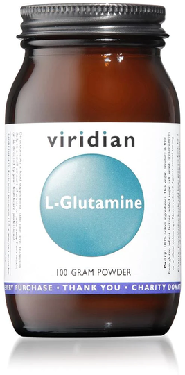Viridian L-Glutamine Powder, 100gr