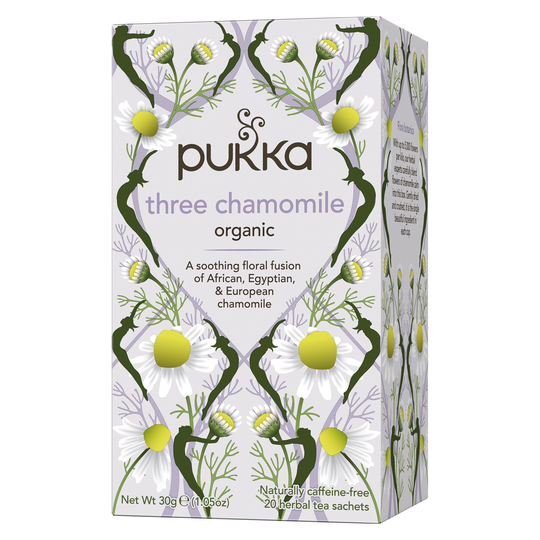 Pukka Three Chamomile Tea, 20Bags