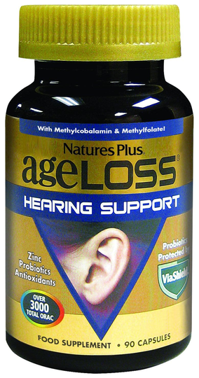 Nature's Plus ageLOSS Hearing Support, 90 Tablets