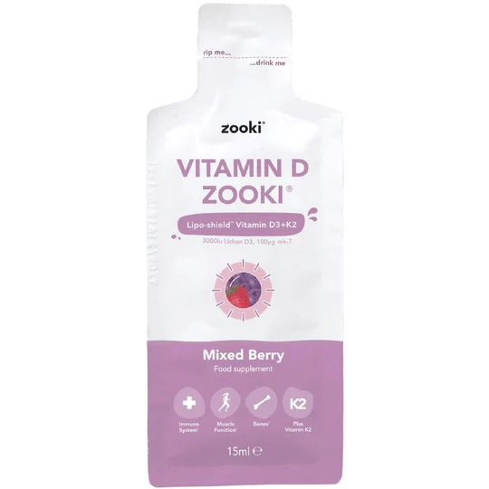 Zooki Vitamin D3 + K2 , 1X15ml Sachet