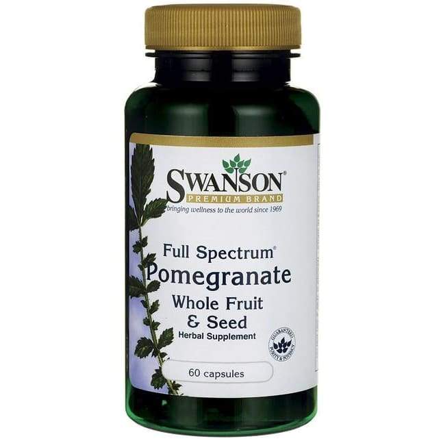 Full Spectrum Pomegranate, Whole Fruit & Seed - 60 caps
