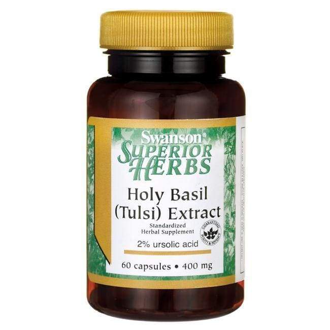 Holy Basil (Tulsi) Extract, 400mg - 60 caps