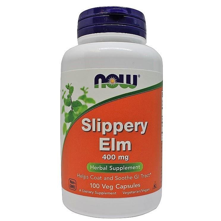 Slippery Elm, 400mg - 100 vcaps
