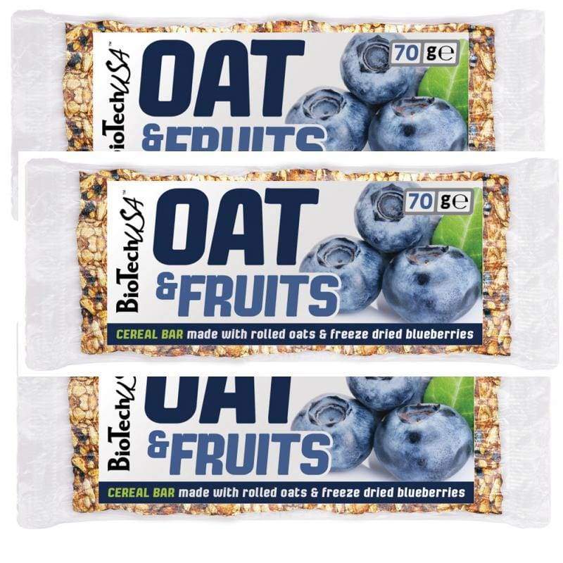 Oat and Fruits Bar, Pear and Raspberry Yogurt - 20 x 70g