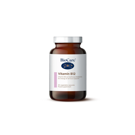 BioCare Vitamin B12, 30 VCapsules