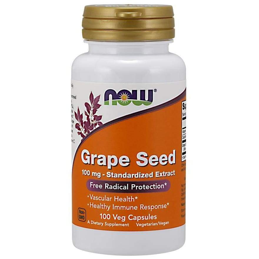 Grape Seed Standardized Extract, 100mg - 100 vcaps