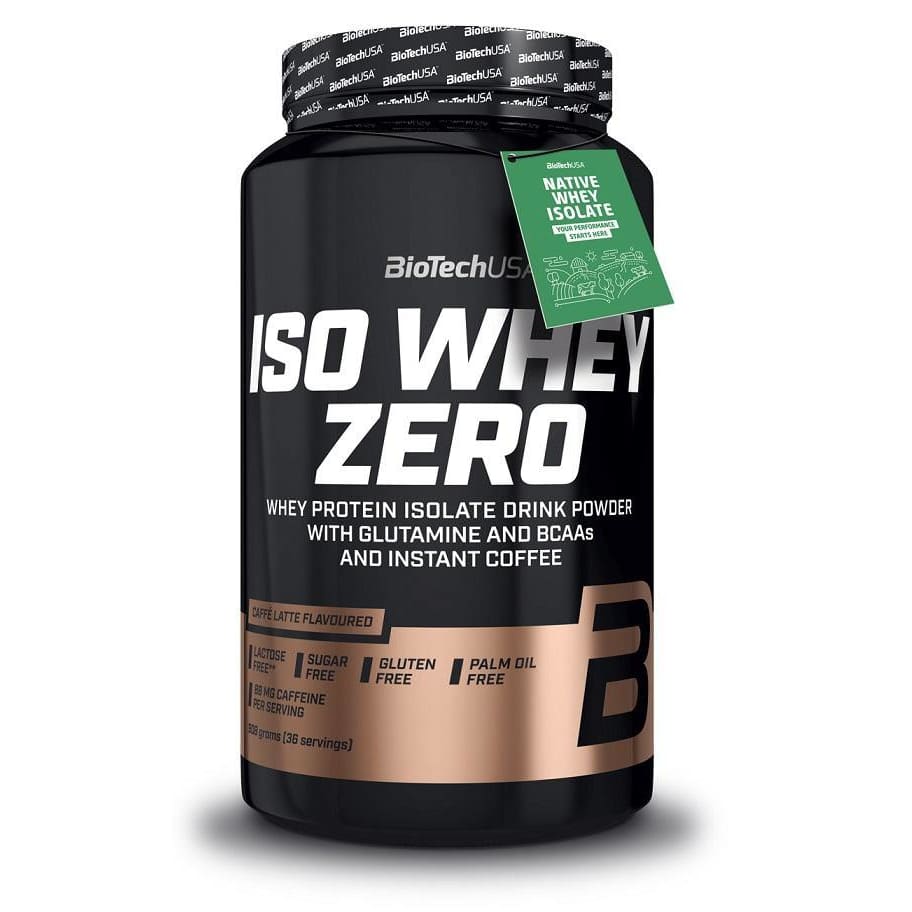 Iso Whey Zero, Caffe Latte - 908 grams