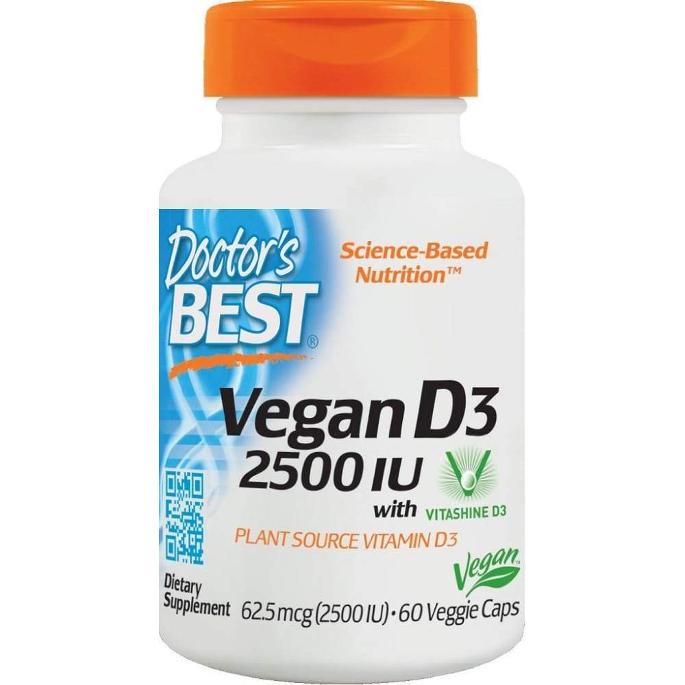 Vegan D3, 2500 IU - 60 vcaps