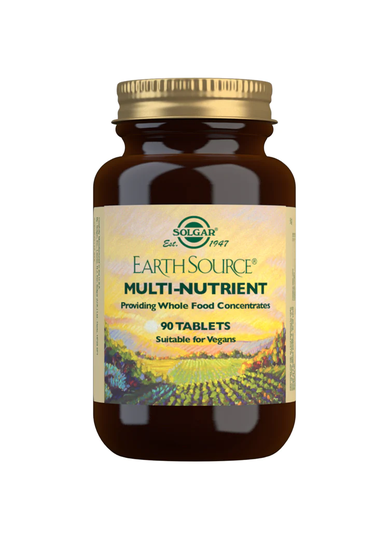 Solgar Earth Source Multi-Nutrient, 90 Tablets