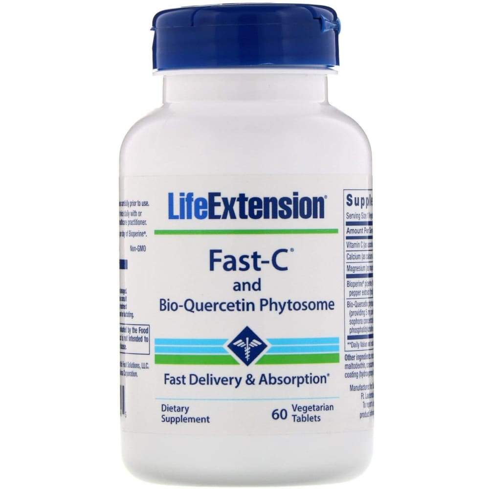 Fast-C and Bio-Quercetin Phytosome - 60 vegetarian tabs