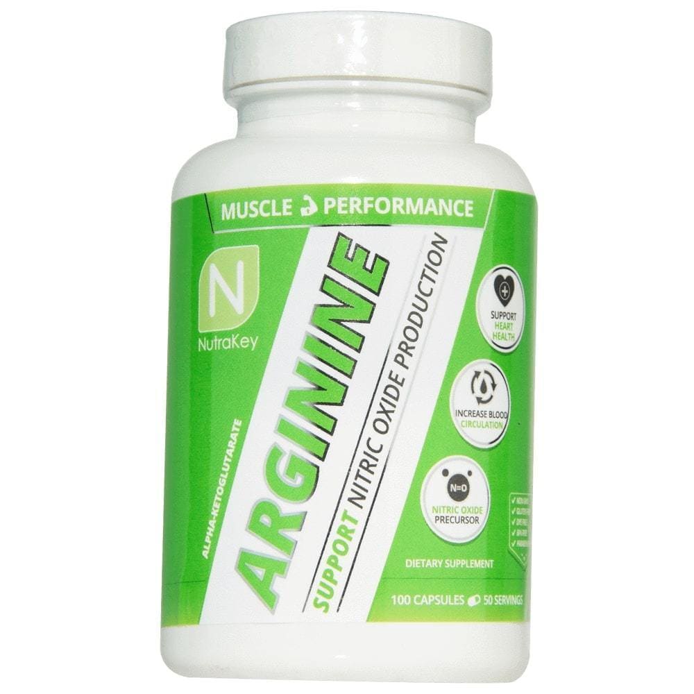 Arginine, 500mg - 100 caps