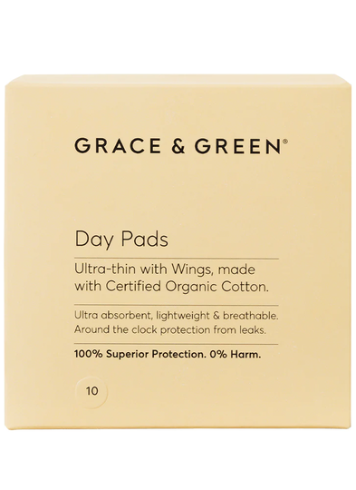 Grace & Green Day Pads 10 units