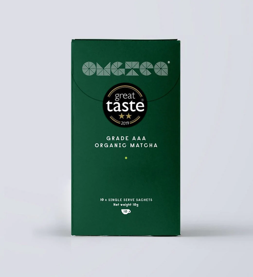 OMG Tea Matcha Organic AAA Grade, 10 x 10gr Sachets