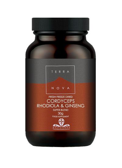 Terranova Cordyceps Rhodiola Ginseng Super Blend