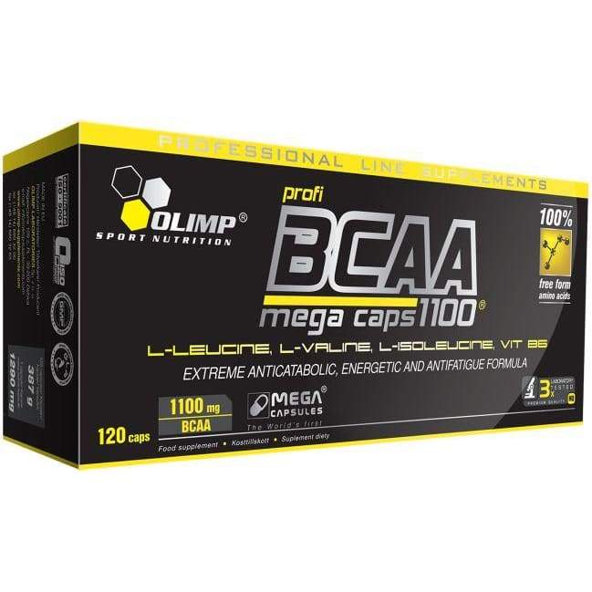 BCAA 1100 Mega Caps - 120 caps