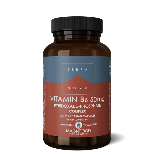 Terranova Vitamin B6(P5-P) Complex, 100 Capsules