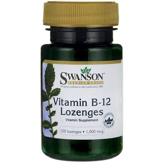 Vitamin B-12 Lozenges, 1000mcg - 100 lozenges