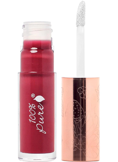 100% Pure Fruit Pigmented Lip Gloss Pomegranate Wine 4ml